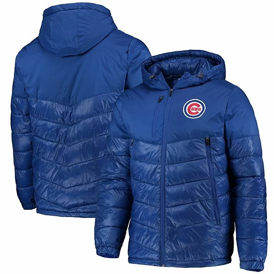 Men's G-III Sports by Carl Banks Royal Chicago Cubs Storm Hoodie Full-Zip Puffer Jacket Men's G-III Sports By Carl Banks Royal Chicago Cubs Storm Hoodie Full-Zip Puffer Jacket -G-III Sales Store unnamed file 3680