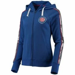 Women's G-III 4Her By Carl Banks Royal Chicago Cubs Game Changer Raglan Full-Zip Hoodie 2 Women's G-III 4Her By Carl Banks Royal Chicago Cubs Game Changer Raglan Full-Zip Hoodie -G-III Sales Store unnamed file 3693