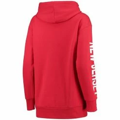Women's G-III 4Her By Carl Banks Red New Jersey Devils Extra Inning Pullover Hoodie -G-III Sales Store unnamed file 371