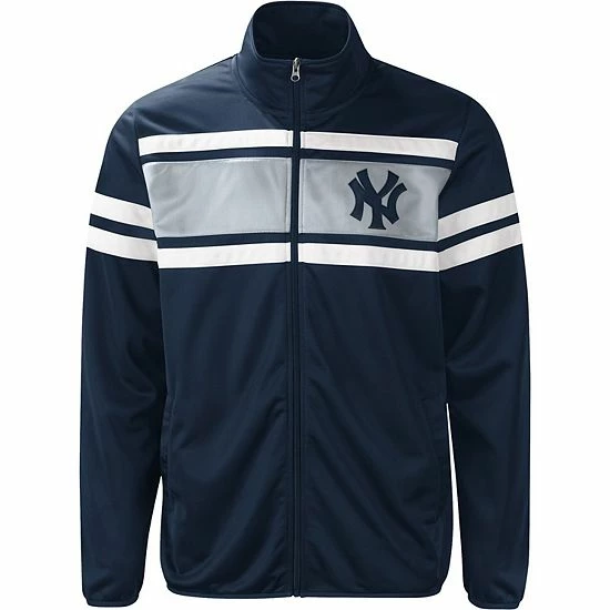 Men's G-III Sports by Carl Banks Navy/Gray New York Yankees Power Pitcher Full-Zip Track Jacket Men's G-III Sports By Carl Banks Navy/Gray New York Yankees Power Pitcher Full-Zip Track Jacket -G-III Sales Store unnamed file 3726