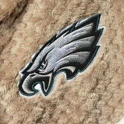 Women's G-III 4Her By Carl Banks Black/Cream Philadelphia Eagles Riot Squad Sherpa Full-Snap Jacket -G-III Sales Store unnamed file 3736