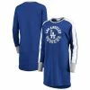 Women's G-III 4Her By Carl Banks Royal Los Angeles Dodgers Hurry Up Offense Long Sleeve Dress