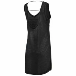 Women's G-III 4Her By Carl Banks Heathered Black San Francisco Giants Swim Cover-Up Dress -G-III Sales Store unnamed file 3750