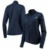 Women's G-III Sports By Carl Banks Navy Dallas Cowboys Opening Day Space-Dyed Full-Zip Jacket
