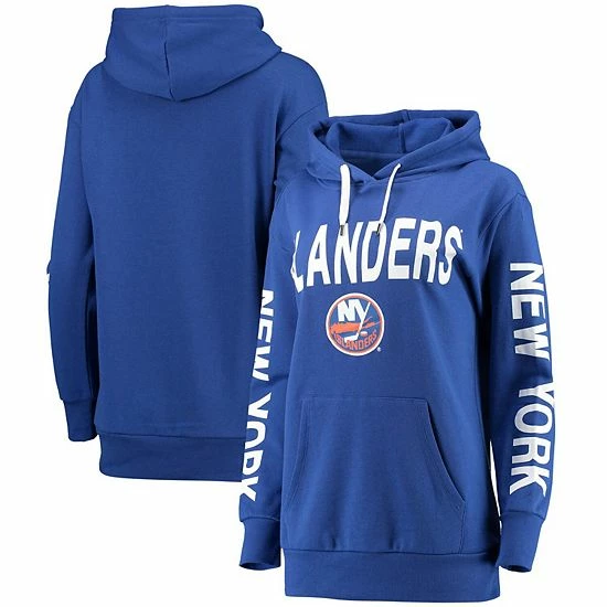 Women's G-III 4Her by Carl Banks Royal New York Islanders Extra Inning Pullover Hoodie Women's G-III 4Her By Carl Banks Royal New York Islanders Extra Inning Pullover Hoodie -G-III Sales Store unnamed file 380