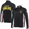 Men's G-III Sports By Carl Banks Black Cleveland Cavaliers 75th Anniversary Power Forward Space-Dye Full-Zip Track Jacket