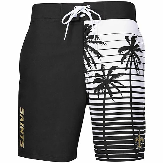 Men's G-III Sports by Carl Banks Black New Orleans Saints Volley Swim Trunks Men's G-III Sports By Carl Banks Black New Orleans Saints Volley Swim Trunks -G-III Sales Store unnamed file 3809