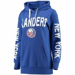 Women's G-III 4Her By Carl Banks Royal New York Islanders Extra Inning Pullover Hoodie 2 Women's G-III 4Her By Carl Banks Royal New York Islanders Extra Inning Pullover Hoodie -G-III Sales Store unnamed file 382