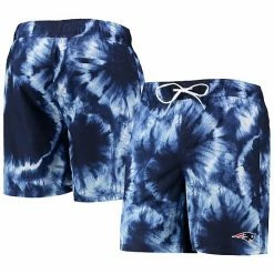 Men's G-III Sports By Carl Banks Navy New England Patriots Splash Volley Swim Shorts