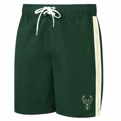 Men's G-III Sports By Carl Banks Kelly Green/Cream Milwaukee Bucks Sand Beach Volley Swim Shorts 2 Men's G-III Sports By Carl Banks Kelly Green/Cream Milwaukee Bucks Sand Beach Volley Swim Shorts -G-III Sales Store unnamed file 3871