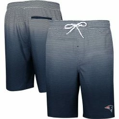 Men's G-III Sports By Carl Banks Navy New England Patriots Ocean Swim Trunks