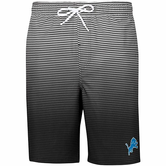 Men's G-III Sports by Carl Banks Black Detroit Lions Ocean Swim Trunks Men's G-III Sports By Carl Banks Black Detroit Lions Ocean Swim Trunks -G-III Sales Store unnamed file 3894