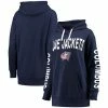 Women's G-III 4Her By Carl Banks Navy Columbus Blue Jackets Extra Inning Pullover Hoodie