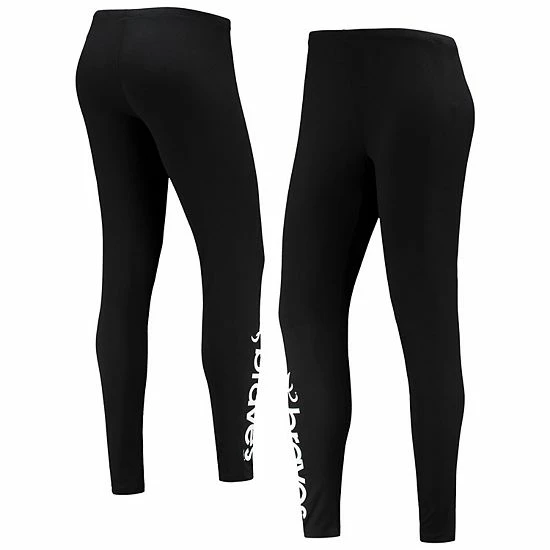 Women's G-III Sports by Carl Banks Black Atlanta Braves Post Season Leggings Women's G-III Sports By Carl Banks Black Atlanta Braves Post Season Leggings -G-III Sales Store unnamed file 3932