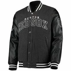 Men's G-III Sports By Carl Banks Black Boston Red Sox Power Play Full-Zip Jacket -G-III Sales Store unnamed file 3937
