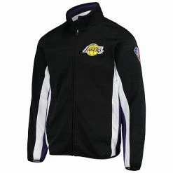 Men's G-III Sports By Carl Banks Black Los Angeles Lakers 75th Anniversary Power Forward Space-Dye Full-Zip Track Jacket 2 Men's G-III Sports By Carl Banks Black Los Angeles Lakers 75th Anniversary Power Forward Space-Dye Full-Zip Track Jacket -G-III Sales Store unnamed file 3942