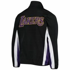 Men's G-III Sports By Carl Banks Black Los Angeles Lakers 75th Anniversary Power Forward Space-Dye Full-Zip Track Jacket 3 Men's G-III Sports By Carl Banks Black Los Angeles Lakers 75th Anniversary Power Forward Space-Dye Full-Zip Track Jacket -G-III Sales Store unnamed file 3943