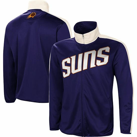 Men's G-III Sports by Carl Banks Purple/White Phoenix Suns Zone Blitz Tricot Full-Zip Track Jacket Men's G-III Sports By Carl Banks Purple/White Phoenix Suns Zone Blitz Tricot Full-Zip Track Jacket -G-III Sales Store unnamed file 3969
