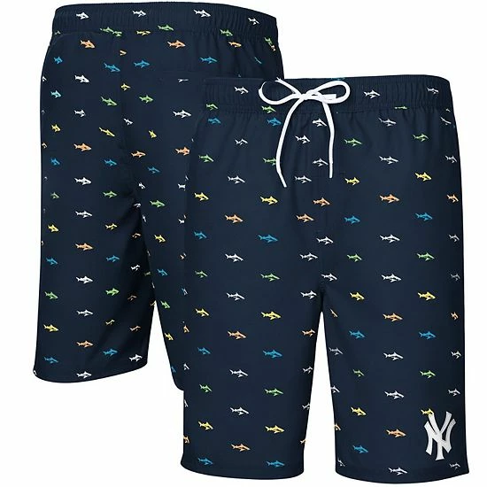 Men's G-III Sports By Carl Banks Navy New York Yankees Anchor Swim Trunks 1 Men's G-III Sports By Carl Banks Navy New York Yankees Anchor Swim Trunks