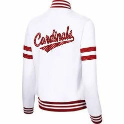 Women's G-III 4Her By Carl Banks White St. Louis Cardinals Pre-Game Full-Zip Track Jacket 3 Women's G-III 4Her By Carl Banks White St. Louis Cardinals Pre-Game Full-Zip Track Jacket -G-III Sales Store unnamed file 4024