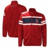 Men's G-III Sports By Carl Banks Red/Navy St. Louis Cardinals Power Pitcher Full-Zip Track Jacket