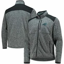 Men's G-III Sports By Carl Banks Black Carolina Panthers Country Full-Zip Jacket