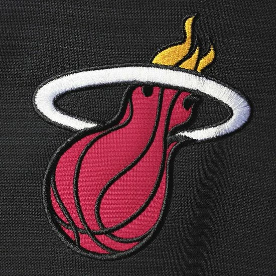 Men's G-III Sports By Carl Banks Black Miami Heat 75th Anniversary Power Forward Space-Dye Full-Zip Track Jacket 5 Men's G-III Sports By Carl Banks Black Miami Heat 75th Anniversary Power Forward Space-Dye Full-Zip Track Jacket - Image 5