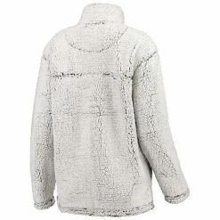 Women's G-III 4Her By Carl Banks Gray Baltimore Ravens Sherpa Quarter-Zip Pullover Jacket 3 Women's G-III 4Her By Carl Banks Gray Baltimore Ravens Sherpa Quarter-Zip Pullover Jacket -G-III Sales Store unnamed file 4123