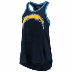 Women's G-III 4Her By Carl Banks Navy Los Angeles Chargers Tater Tank Top -G-III Sales Store unnamed file 4148