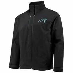 Men's G-III Sports By Carl Banks Black Carolina Panthers Strong Side Full-Zip Jacket -G-III Sales Store unnamed file 4187