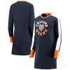 Women's G-III 4Her By Carl Banks Navy Chicago Bears Hurry Up Offense T-Shirt Dress
