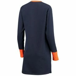 Women's G-III 4Her By Carl Banks Navy Chicago Bears Hurry Up Offense T-Shirt Dress -G-III Sales Store unnamed file 4192