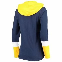 Women's G-III 4Her By Carl Banks Navy Nashville Predators Passing Play Hoodie Long Sleeve T-Shirt 2 Women's G-III 4Her By Carl Banks Navy Nashville Predators Passing Play Hoodie Long Sleeve T-Shirt -G-III Sales Store unnamed file 4258