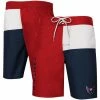 Men's G-III Sports By Carl Banks Red/Navy Washington Capitals Breeze Swim Trunks