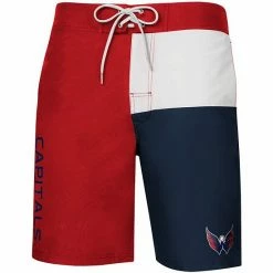 Men's G-III Sports By Carl Banks Red/Navy Washington Capitals Breeze Swim Trunks 2 Men's G-III Sports By Carl Banks Red/Navy Washington Capitals Breeze Swim Trunks -G-III Sales Store unnamed file 4277