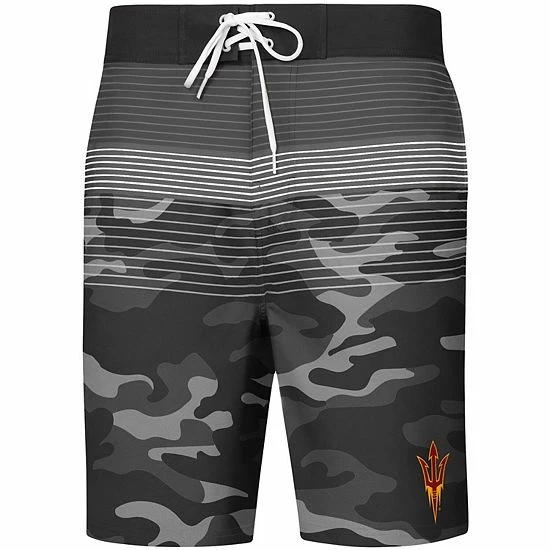 Men's G-III Sports by Carl Banks Black Arizona State Sun Devils Wave Camo Swim Trunks Men's G-III Sports By Carl Banks Black Arizona State Sun Devils Wave Camo Swim Trunks -G-III Sales Store unnamed file 4281