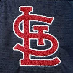 Men's G-III Sports By Carl Banks Navy St. Louis Cardinals Double Play Lightweight Hoodie Jacket -G-III Sales Store unnamed file 4295