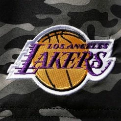 Men's G-III Sports By Carl Banks Black Los Angeles Lakers Wave Camo Quick-Dry Swim Trunks -G-III Sales Store unnamed file 4304
