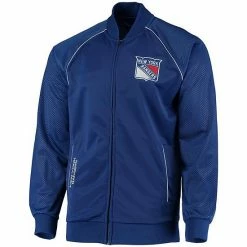 Men's G-III Sports By Carl Banks Blue New York Rangers Playmaker Full-Zip Raglan Track Jacket 2 Men's G-III Sports By Carl Banks Blue New York Rangers Playmaker Full-Zip Raglan Track Jacket -G-III Sales Store unnamed file 4310