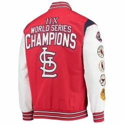 Men's G-III Sports By Carl Banks Red/Navy St. Louis Cardinals Complete Game Commemorative Full-Snap Jacket 2 Men's G-III Sports By Carl Banks Red/Navy St. Louis Cardinals Complete Game Commemorative Full-Snap Jacket -G-III Sales Store unnamed file 4336