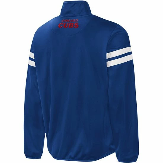 Men's G-III Sports By Carl Banks Royal/Red Chicago Cubs Power Pitcher Full-Zip Track Jacket - Image 4