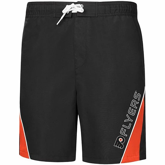 Men's G-III Sports by Carl Banks Black Philadelphia Flyers Sunrise Volley Swim Shorts Men's G-III Sports By Carl Banks Black Philadelphia Flyers Sunrise Volley Swim Shorts -G-III Sales Store unnamed file 4419