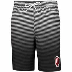 Men's G-III Sports By Carl Banks Black Indiana Hoosiers Ocean Swim Trunks -G-III Sales Store unnamed file 4447