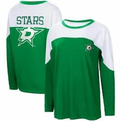 Women's G-III 4Her By Carl Banks Kelly Green Dallas Stars Pop Fly Long Sleeve T-Shirt