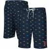 Men's G-III Sports By Carl Banks Navy Boston Red Sox Anchor Swim Trunks