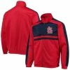 Men's G-III Sports By Carl Banks Red St. Louis Cardinals Full-Zip Track Jacket
