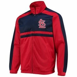 Men's G-III Sports By Carl Banks Red St. Louis Cardinals Full-Zip Track Jacket -G-III Sales Store unnamed file 4494