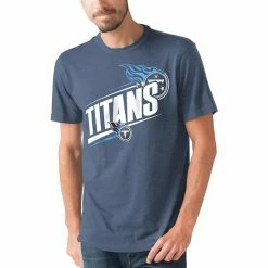Men's G-III Sports By Carl Banks Heathered Navy Tennessee Titans Prime Time T-Shirt -G-III Sales Store unnamed file 4533