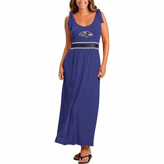 Women's G-III 4Her By Carl Banks Purple Baltimore Ravens Game Over Maxi Dress 1 Women's G-III 4Her By Carl Banks Purple Baltimore Ravens Game Over Maxi Dress