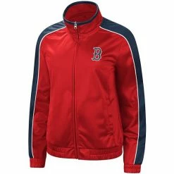 Women's G-III 4Her By Carl Banks Red Boston Red Sox Gamer Full-Zip Track Jacket 2 Women's G-III 4Her By Carl Banks Red Boston Red Sox Gamer Full-Zip Track Jacket -G-III Sales Store unnamed file 4559
